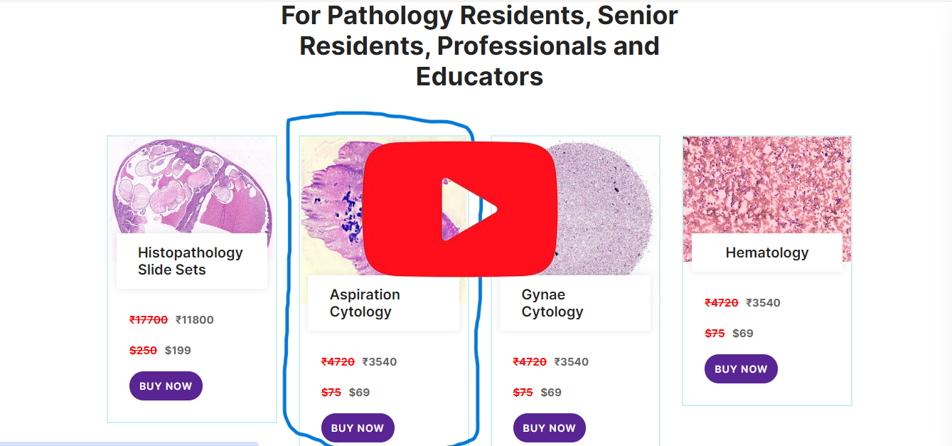 Watch Fine Needle Aspiration Cytology (FNAC) Digital Slides Set